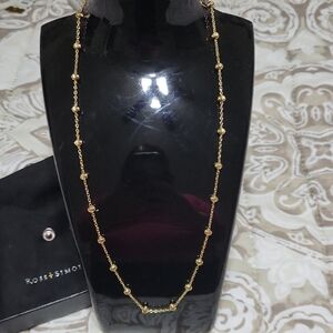 Ross-Simons Gold Bead Chain Necklace